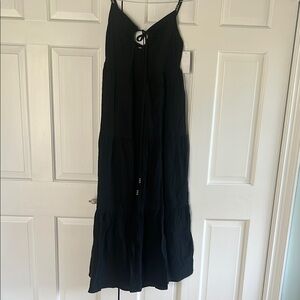 Elegant Black Maxi Dress